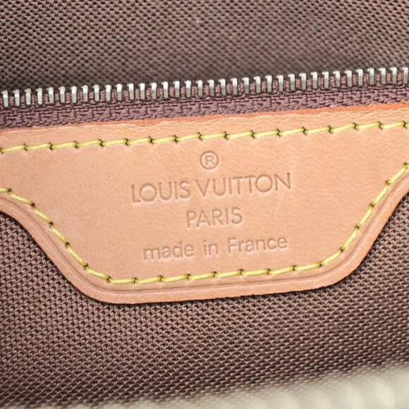 LOUIS VUITTON Cabas Piano Shoulder Bag Monogram Leather Brown M51148 84YF044 - Picture 4 of 15